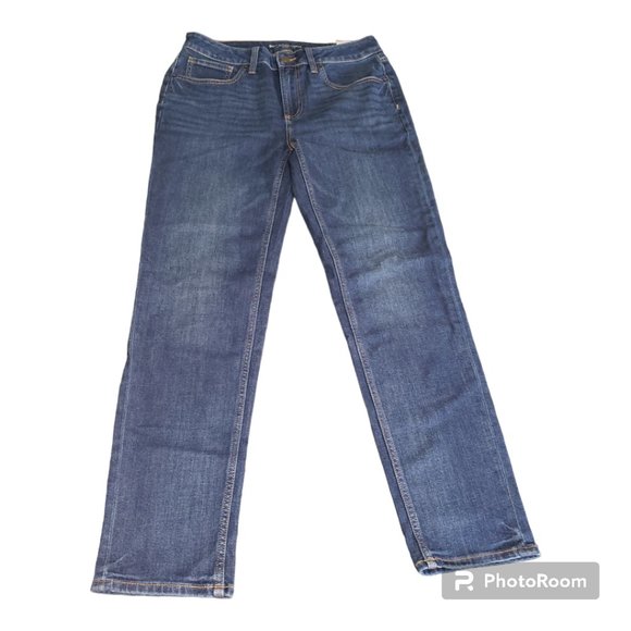 CT688 Chico's Boyfriend Ankle Blue Jean 4T - Picture 1 of 6